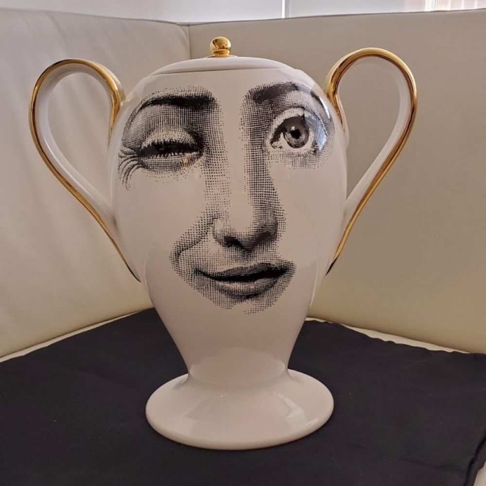 Fornasetti L'Antipatico Craquele Vase
